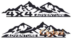 OFF road ADVENTURE 4x4 nalepnice za automobile